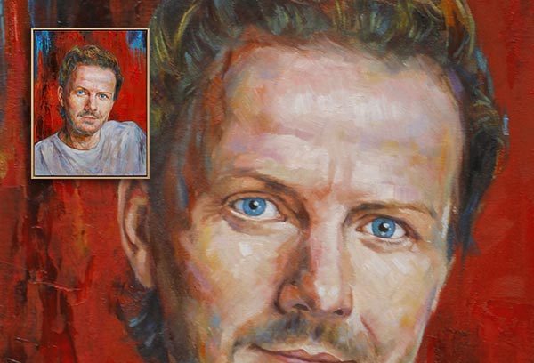 Impressionist Male Portrait