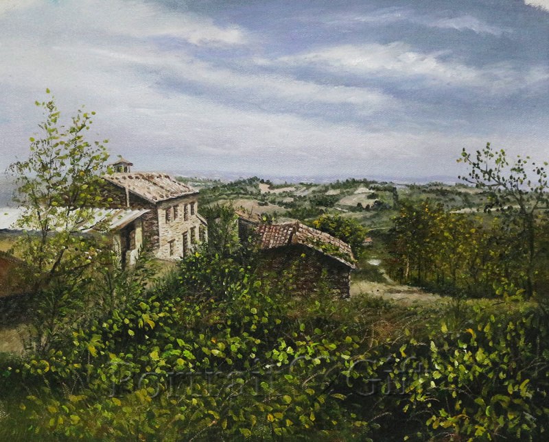 Ancient Italian villa