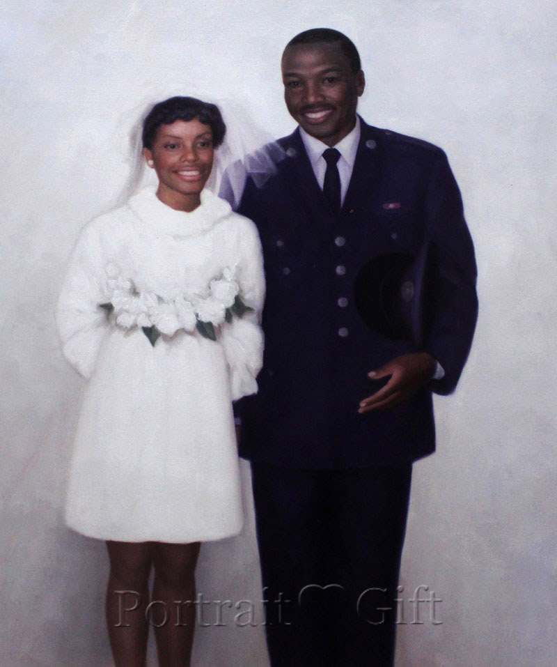 Couple Portrait from Photo