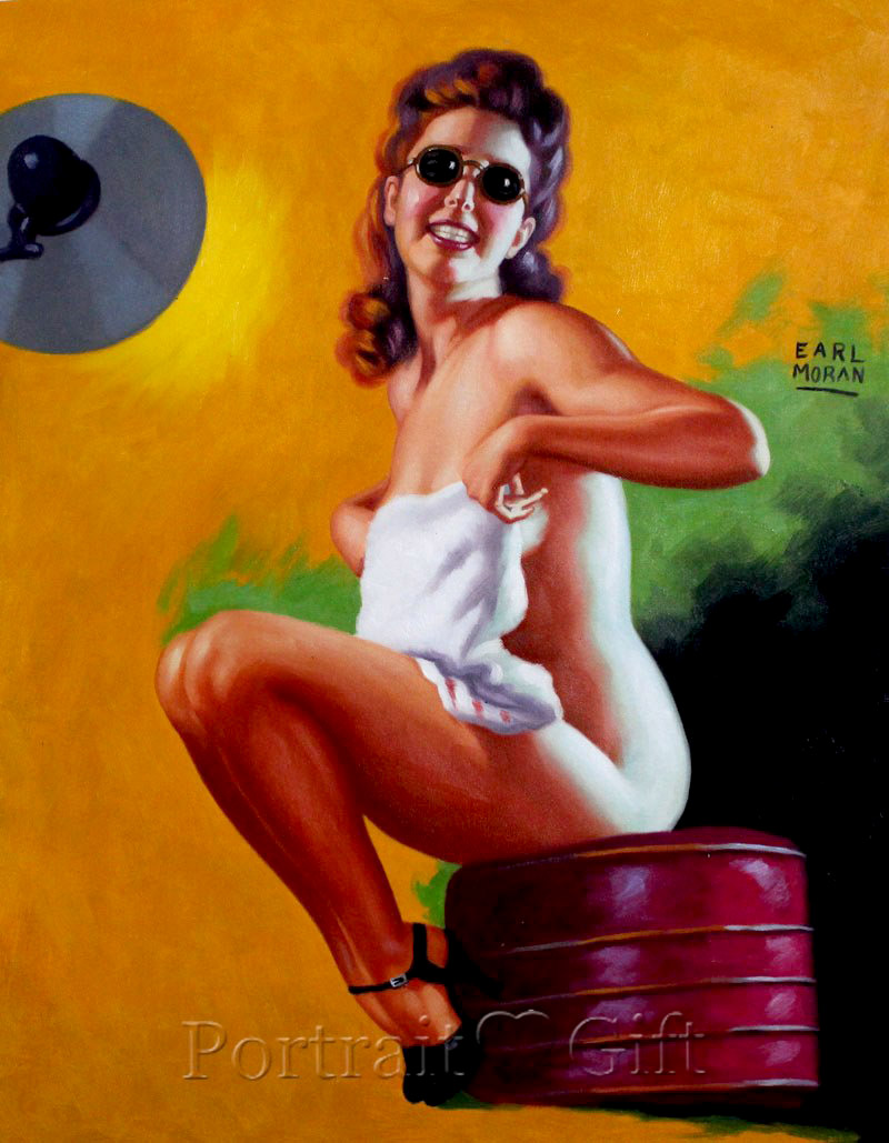 Nude Female Portrait