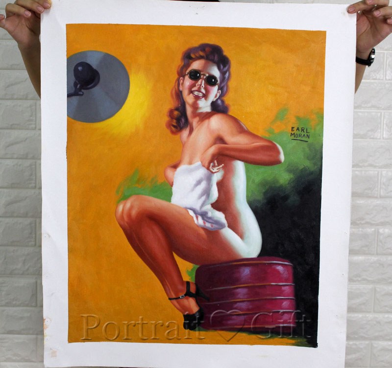 Nude Female Portrait II