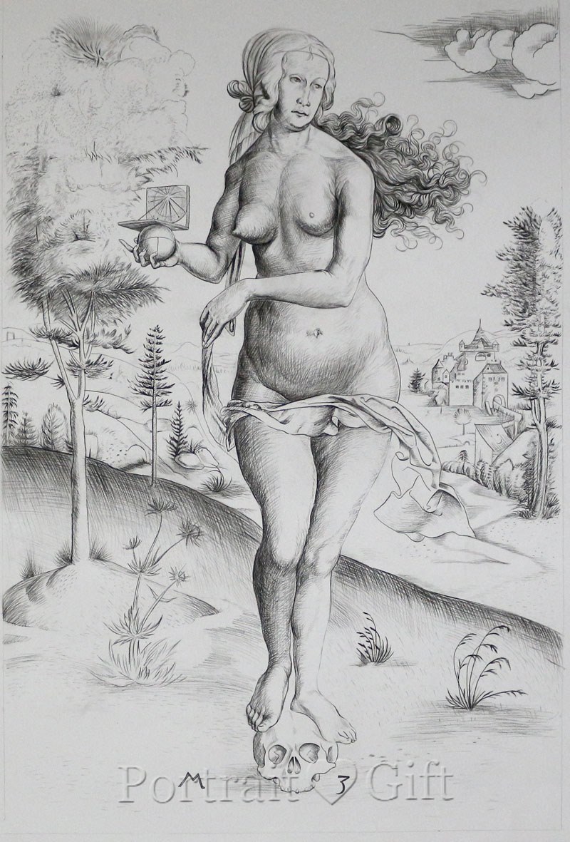 People Pencil Sketch Portrait 3