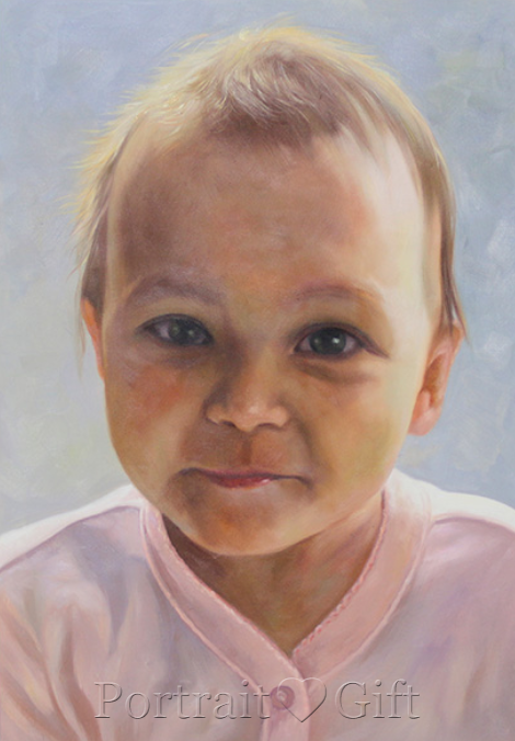 Cute Little Girl Portrait