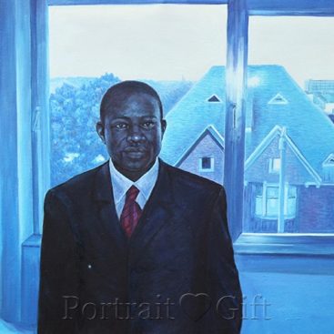 African Man Portrait