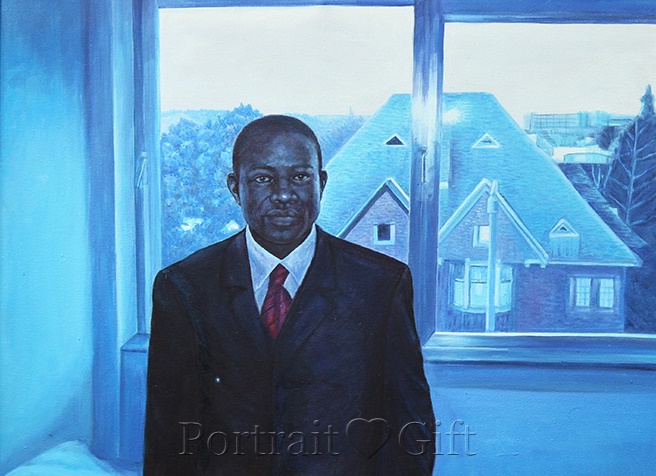 African Man Portrait