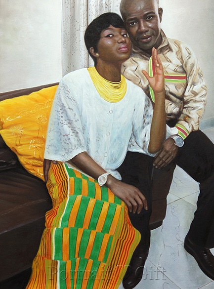 African Young Couple
