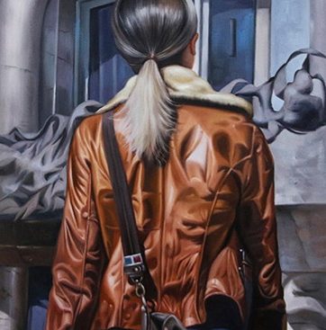 Girl in Brown Jacket