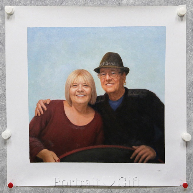 Happy Couple Portrait 2