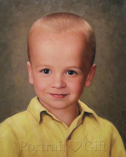 Little Boy in Yellow