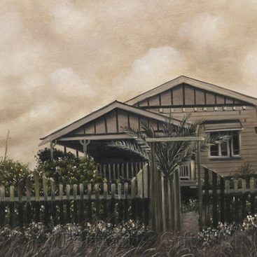 Old House Photo to Painting