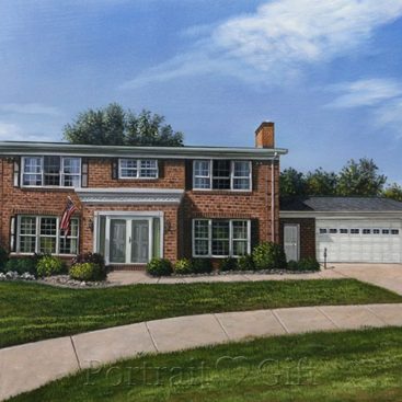 Sweet Home to Oil Painting