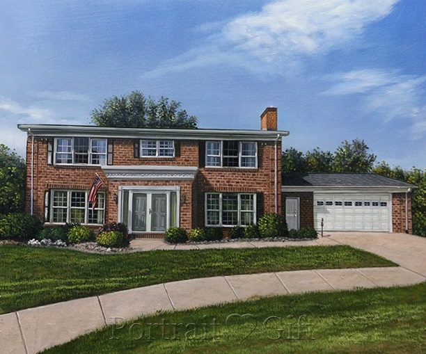 Sweet Home to Oil Painting