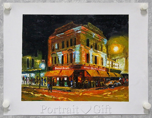 Coffee Shop at Night 2