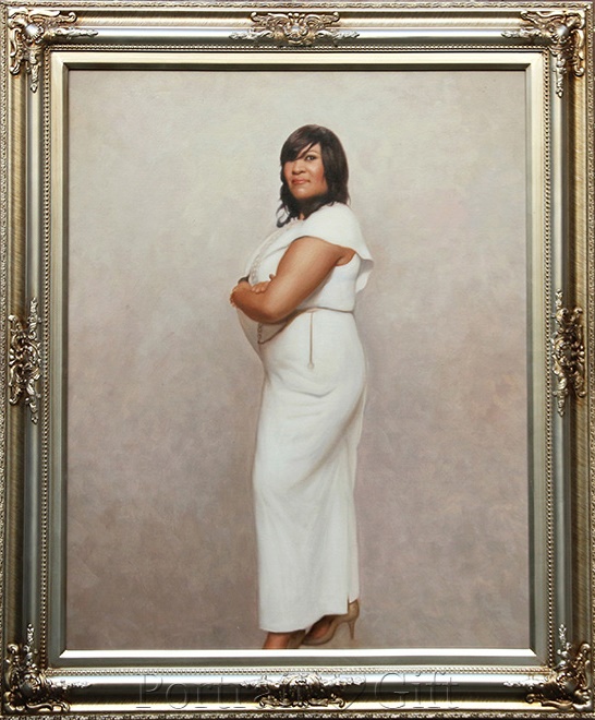 Lady in a Long Dress 2