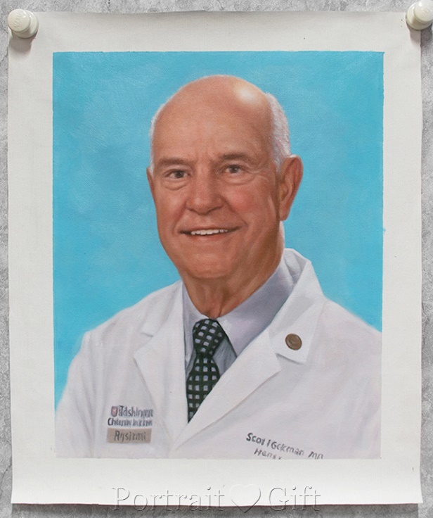 Male Portrait in Working Clothes 2