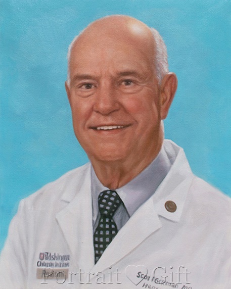 Male Portrait in Working Clothes