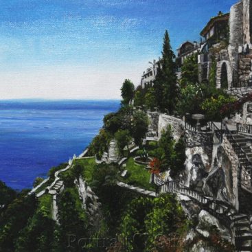 Overlooking the Great Seascape