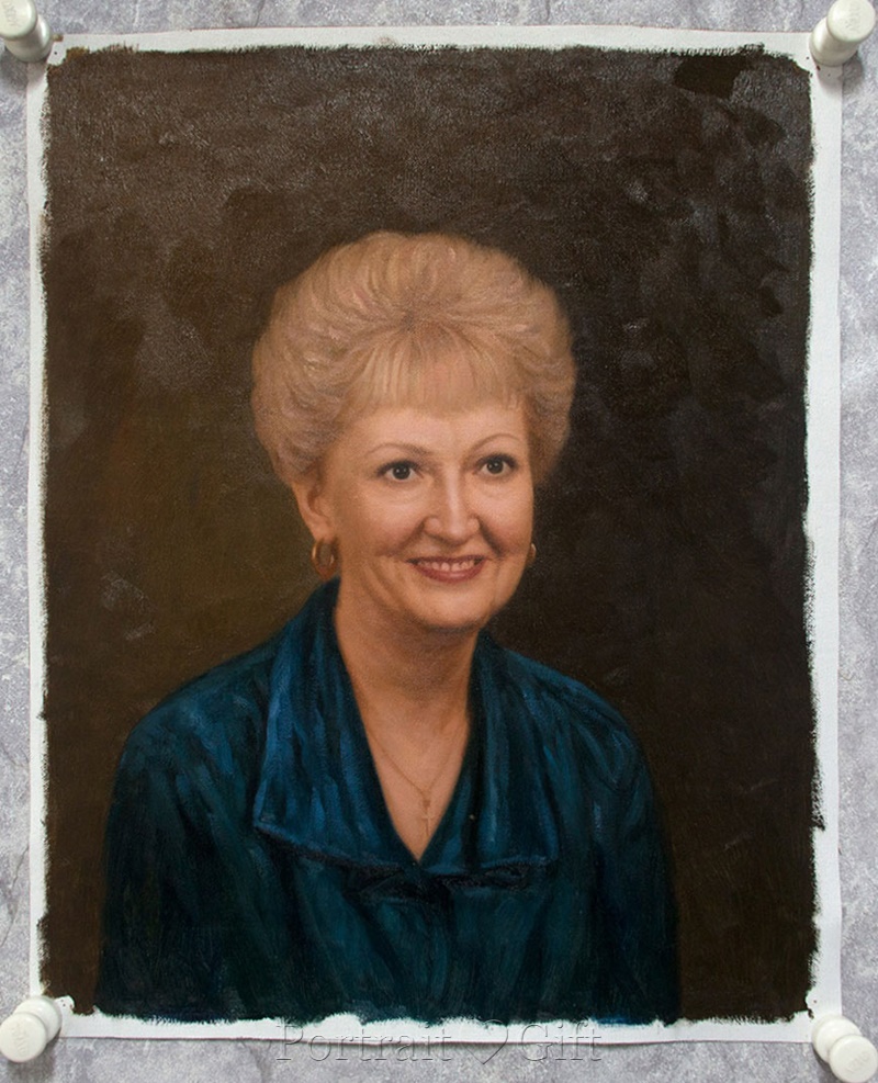 Grandma with Golden Hair 2