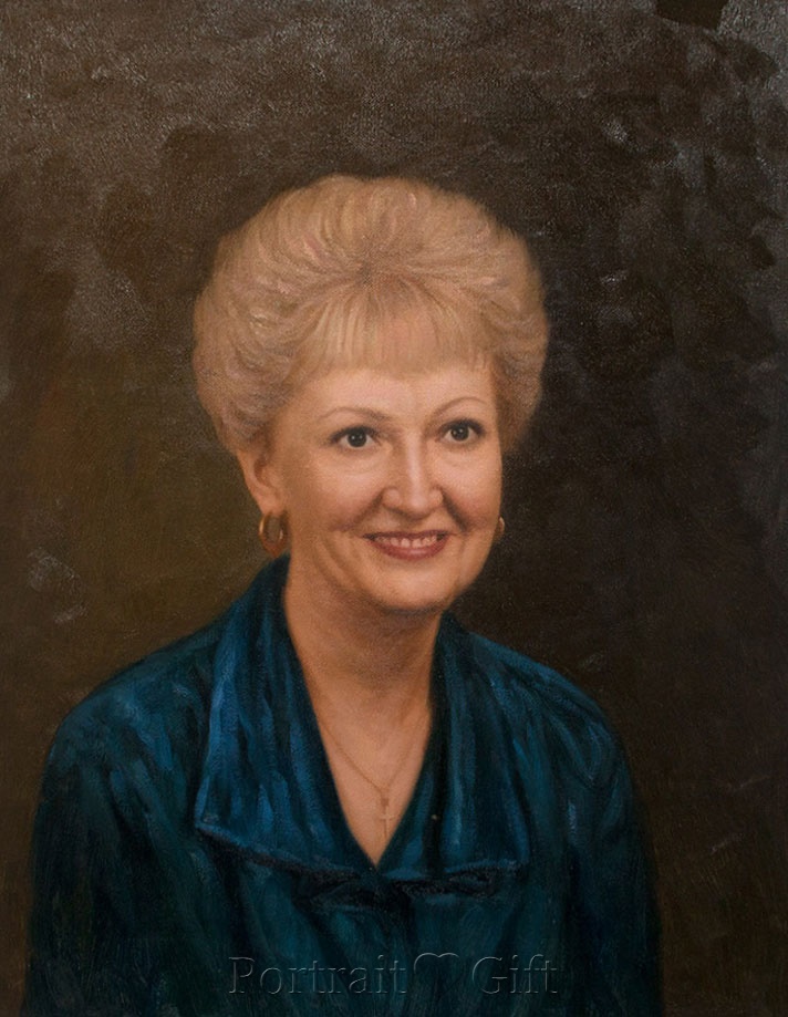 Grandma with Golden Hair