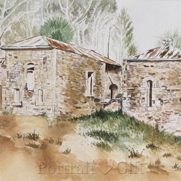 Old House at the Hillside