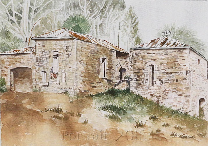 Old House at the Hillside