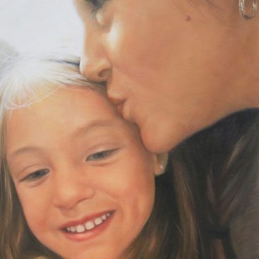 Mom and Her Little Girl