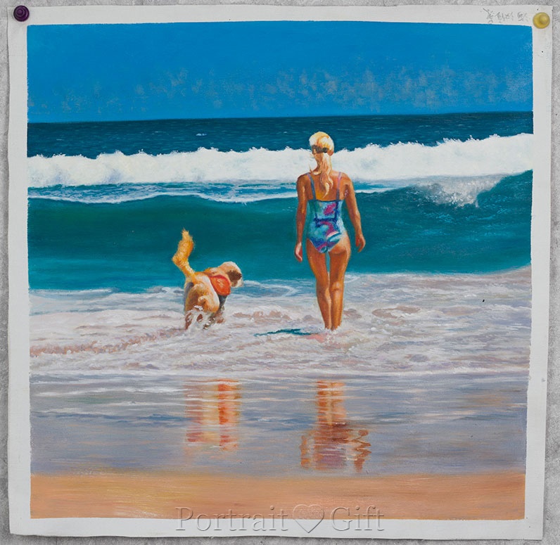 Travel with the Dog at the Seaside 2