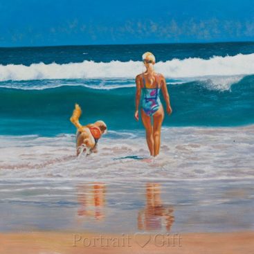 Travel with the Dog at the Seaside