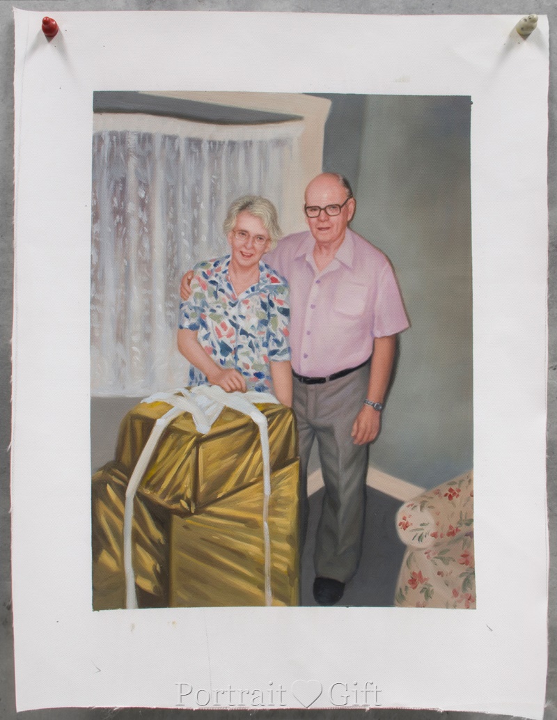 Grandparents in the Old House 2