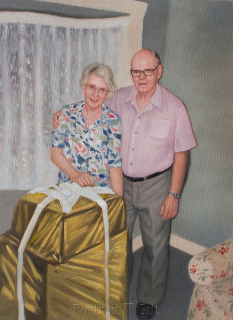 Grandparents in the Old House