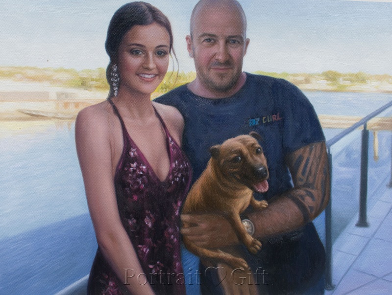 Hope with Her Dear Dad