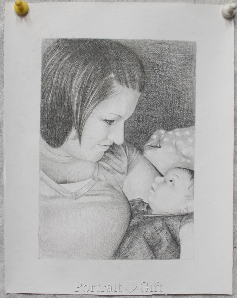 Mother with the Lovely Baby 2