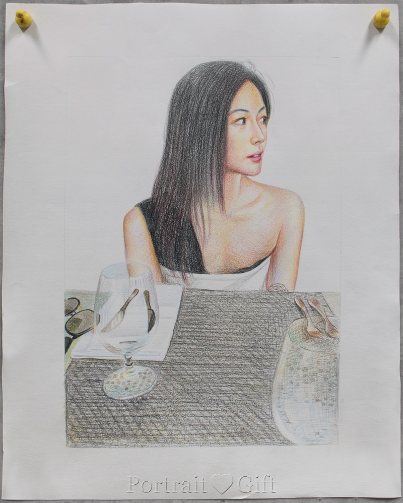 Lady Waiting for Her Breakfast 2