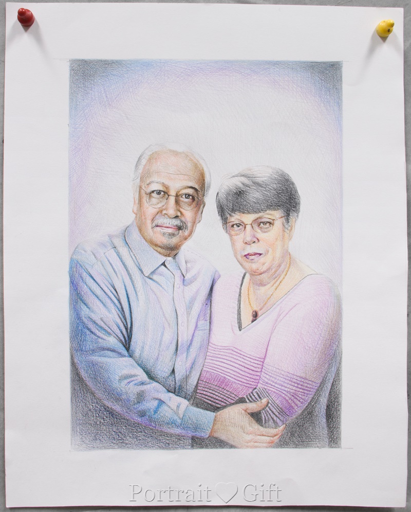 Senior Couple Wearing Glasses 2