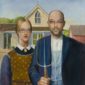 Couple Portrait Recreated from American Gothic