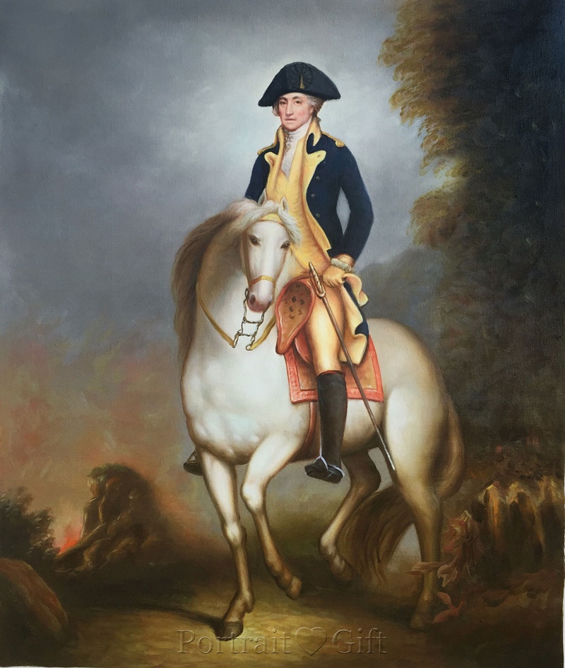 Equestrian Portrait of George Washington