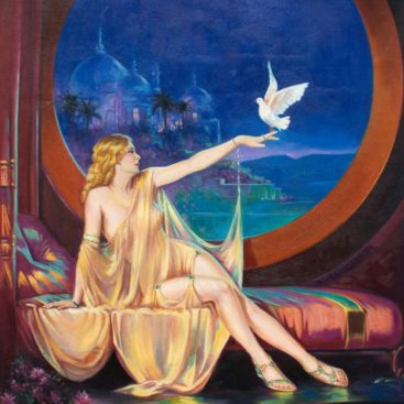 Recreated Lady Portrait from Crash Test Dummies