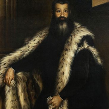 Recreated Portrait of a Gentleman in a Fur