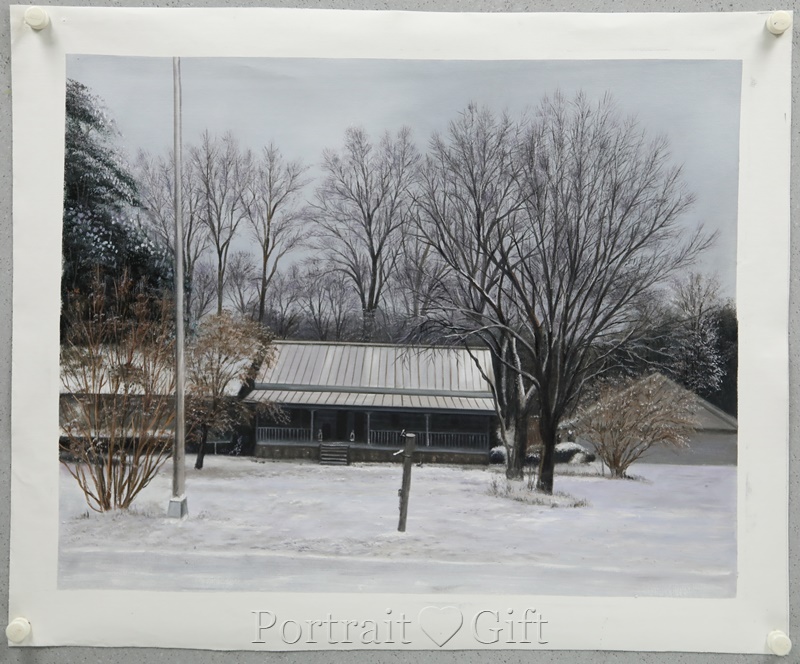 House in Winter 2